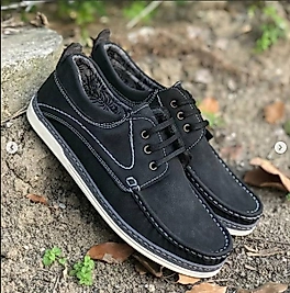 Siyah  Nubuk Erkek Casual Ayakkabı