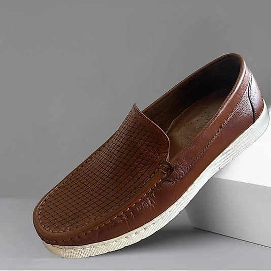 Taba Deri  Erkek Günlük  Ayakkabı